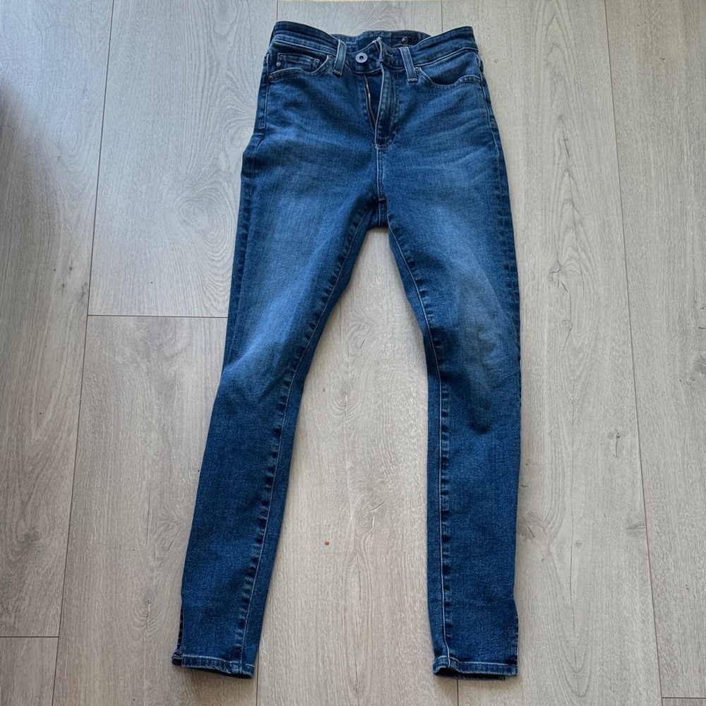 AG Mila Ankle Blue Skinny Women's Jeans